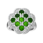 Sterling Silver Semi Mount Ring Setting Round RD 4x4mm - Syzjewelry
